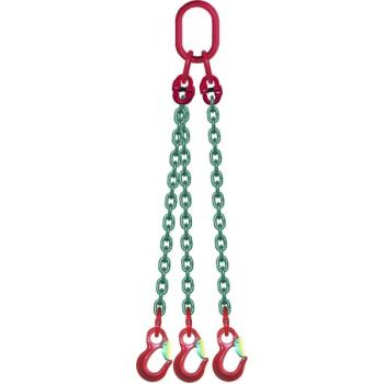 Lifting Chain sling 3 strands with 3 standard hooks