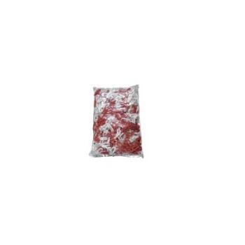 No. 6 plastic chain red & white pack of 25 meters