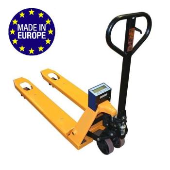 pallet truck scale 2 tons forks 1150 mm