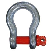 Pin type bow shackle