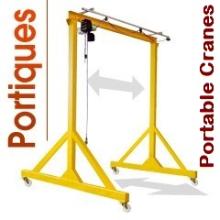 Portable Gantry movable with charge