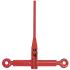 Ratchet load binder with eye for chain diameter 10 mm