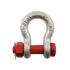 55000 kg - Bow shackle with safety bolt and nut