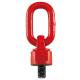 Lifting ring screw articulated swivel