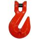 Clevis grab hook with wing